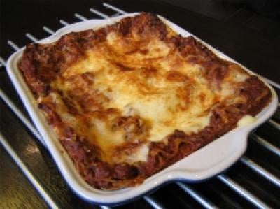 Lasagnes à la bolognaise avec sa béchamel