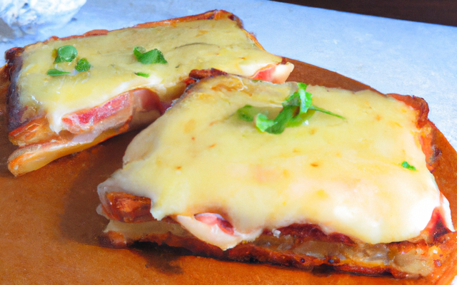 Croque monsieur léger