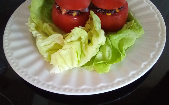 Tomates farcies au taboulé de quinoa