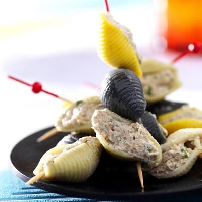 Conchiglioni farcis à la Tapena® Champignons grillés