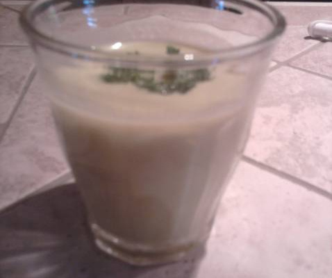 Velouté de petits pois