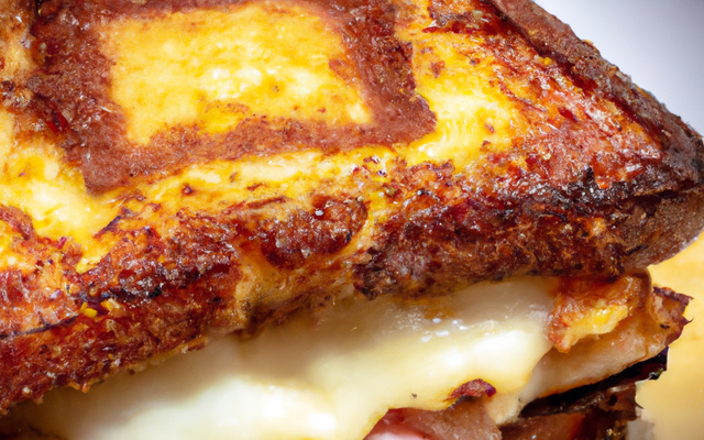 Croque-monsieur maison fondant et croustillant