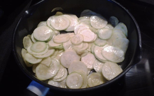 Tarte poulet courgettes ultra simple
