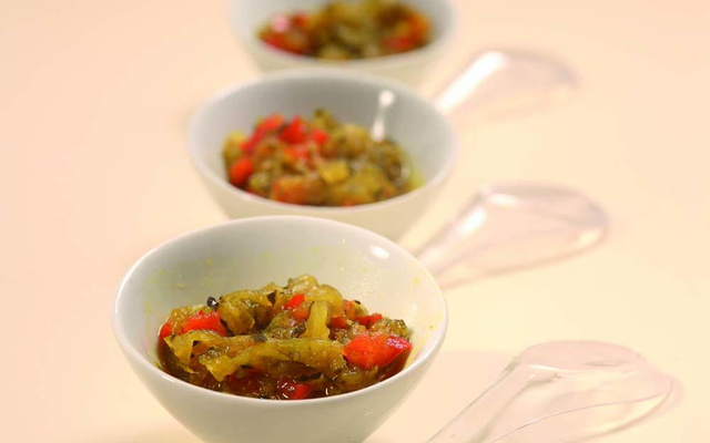 Chutney de pommes et d'oignons