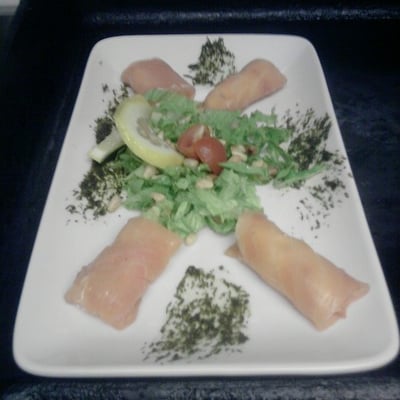 Sushi de saumon fumé