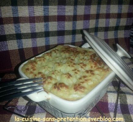 Hachis parmentier au poulet