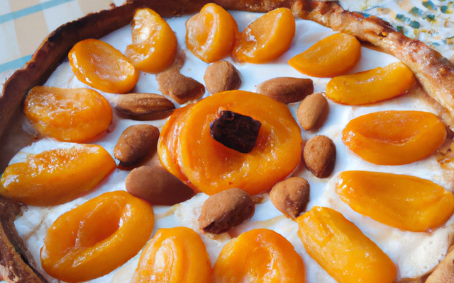 Tarte aux abricot et aux amandes