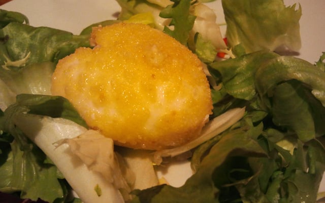 Œuf mollet frit
