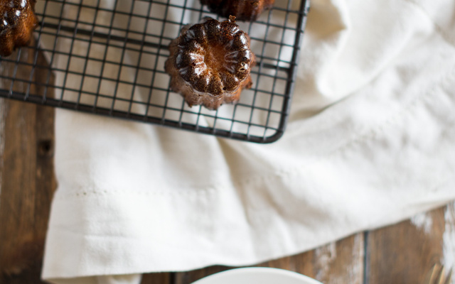 Cannelés chorizo et poivron rouge