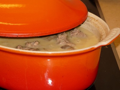 Blanquette de veau légère mais à l'ancienne