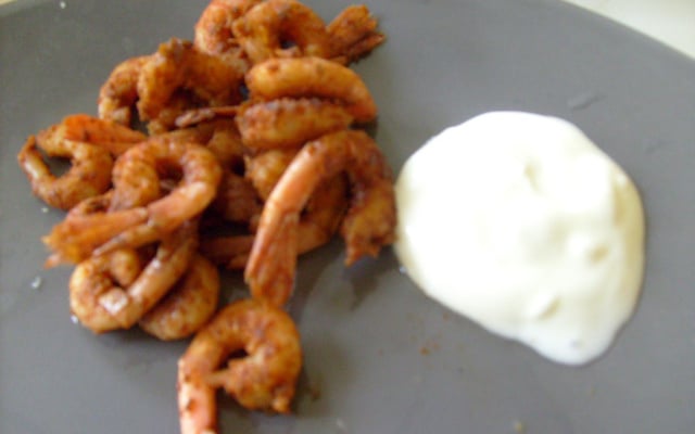 Crevettes au Paprika