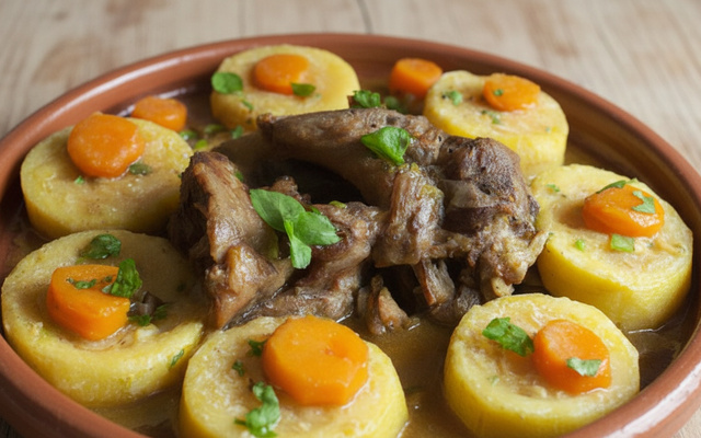 Tajine d'agneau au citron confit au Companion