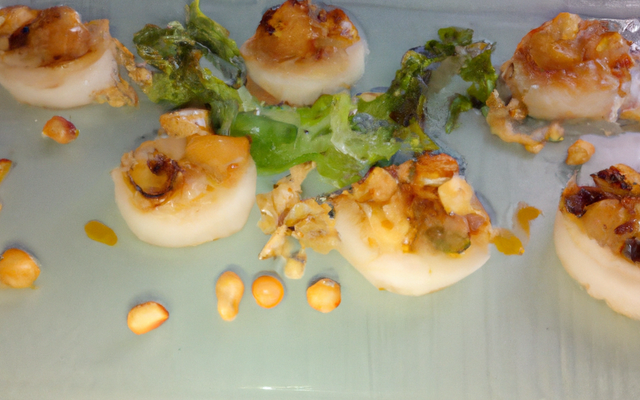 Noix de St Jacques à la façon Cathy