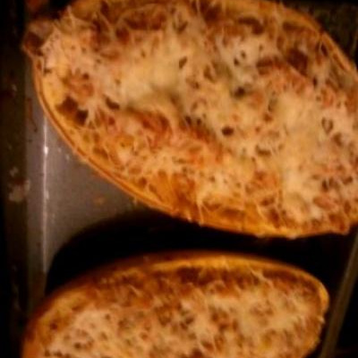 Courge spaghetti farcie