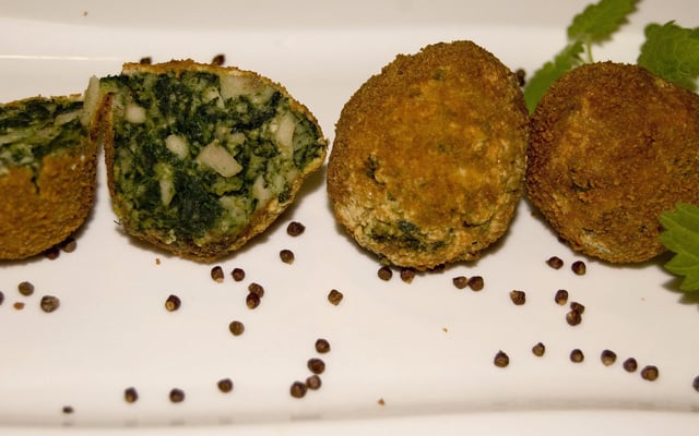 Boulettes de ris de veau aux orties