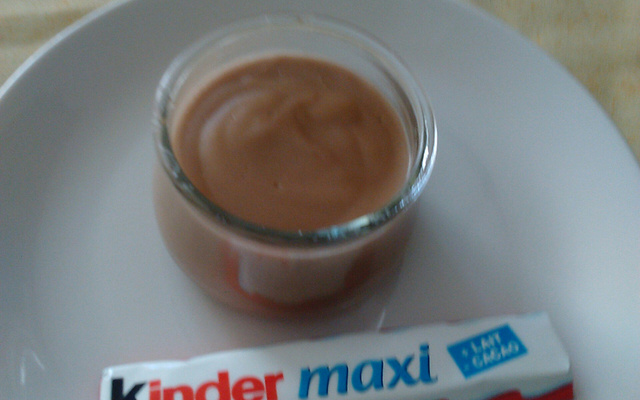 Crème au Kinder
