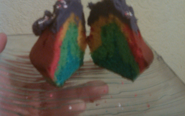 Rainbow Cupcakes