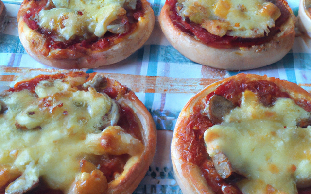 Les mini pizza de delou
