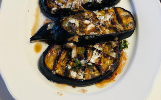Aubergine à l'ail