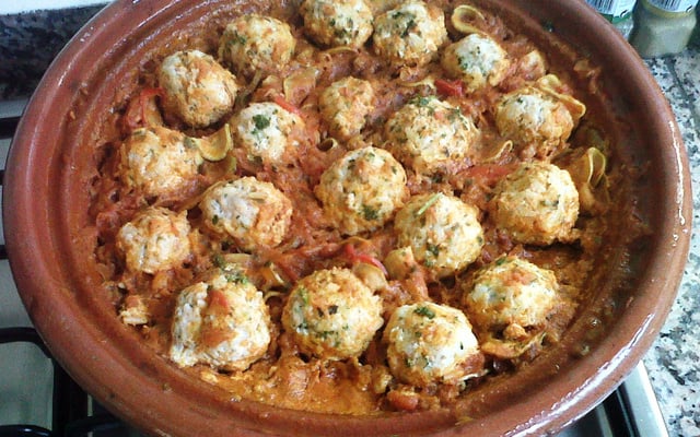 Tajine de boulette de merlan
