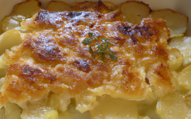Gratin de pommes de terre et chou au thermomix