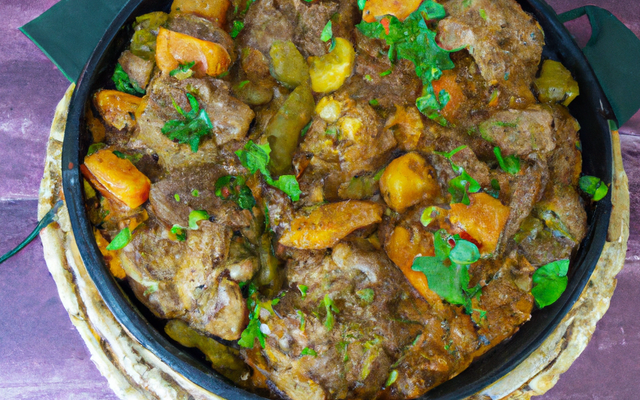Tajine d'agneau rapido