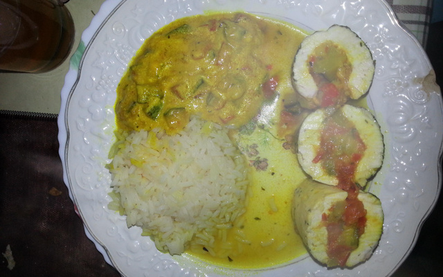 Ballotin de poulet aux légumes