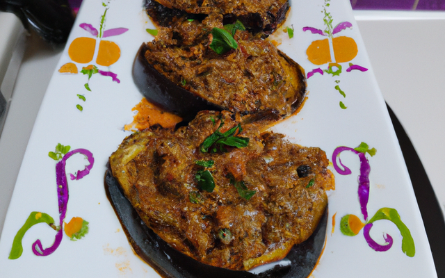 Aubergines à l'étouffée