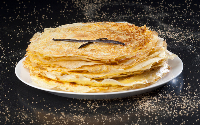 Pâte à crêpes à la Fleur de Maïs Maizena® et au sucre vanillé