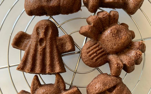 Financier au chocolat