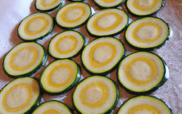 Rafraichissant de courgettes