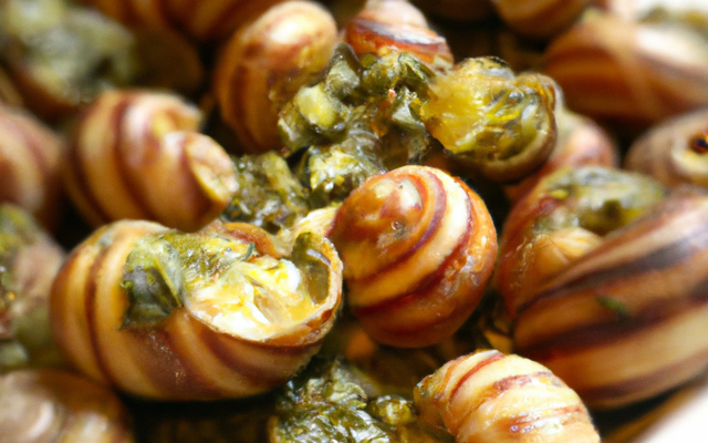 Escargots à la polignac
