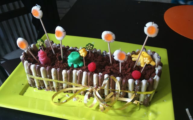 Jardinière au chocolat