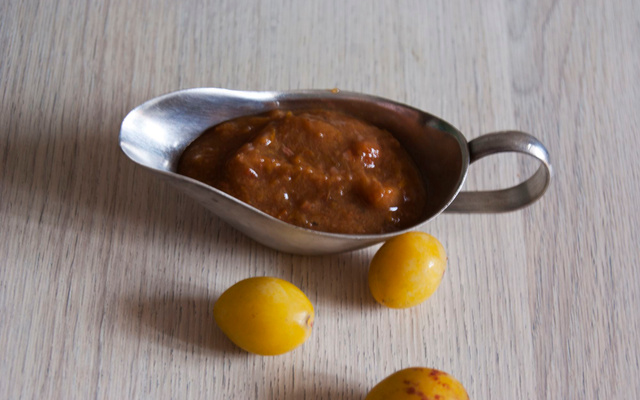 Sauce aux prunes