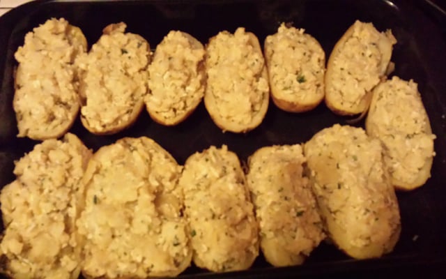 Pommes de terre gratinées au four