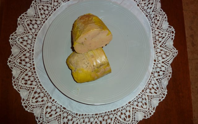 Foie gras de canard mi-cuit au micro-ondes