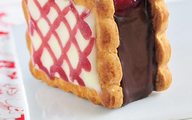 Bouchée fondante Chocolat-Framboise