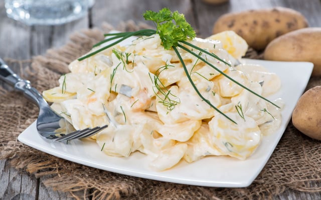 Salade de pommes de terre rapide