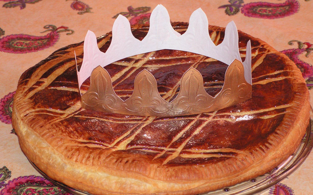 Galette des rois à l'amande amère