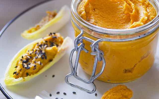 Houmous de lentilles au ras-el-hanout