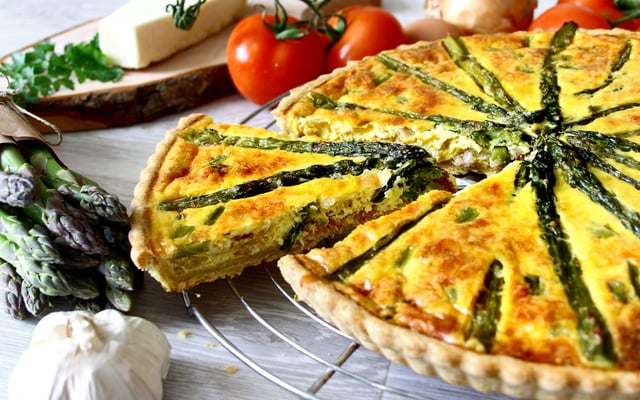 Quiche aux asperges facile