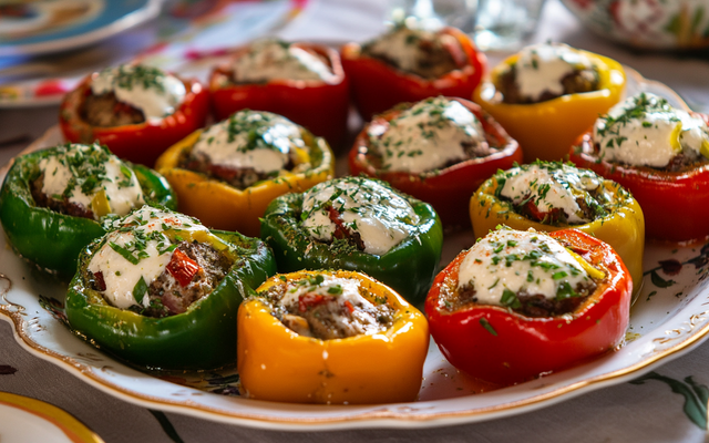 Mini poivrons farcis façon Niçoise