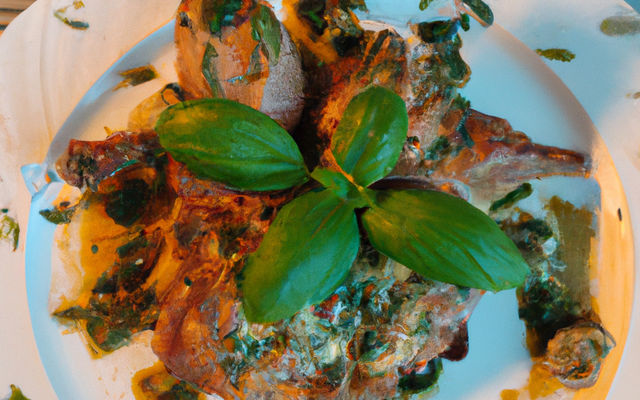 Lapin au basilic maison