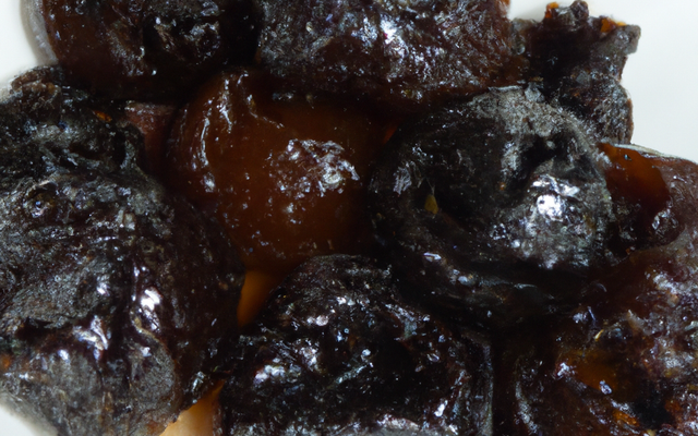 Pruneaux au lard sucré-salé