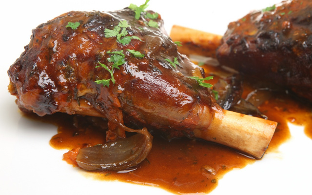 Souris d'agneau confite facile
