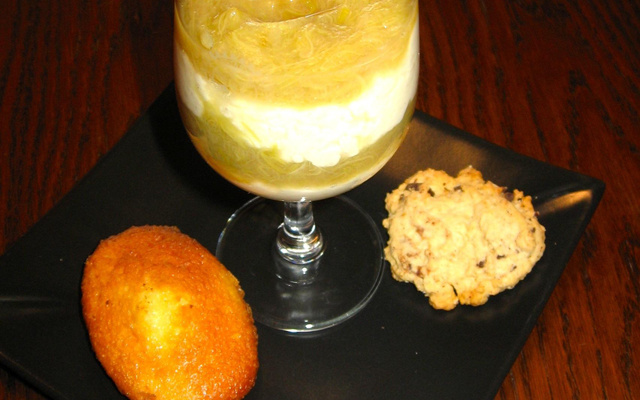 Riz-rhubarbe bayadère