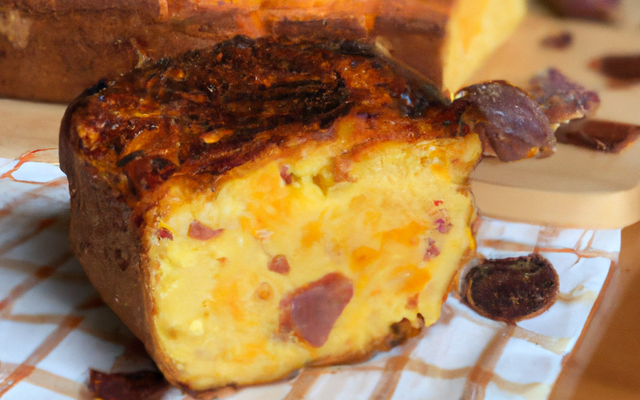 Cake au chorizo et au reblochon