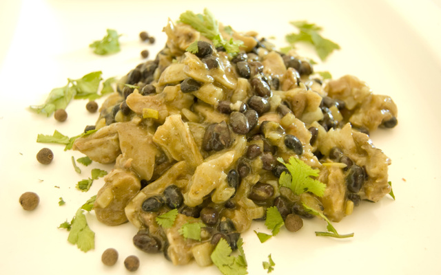 Pieds de porc aux haricots