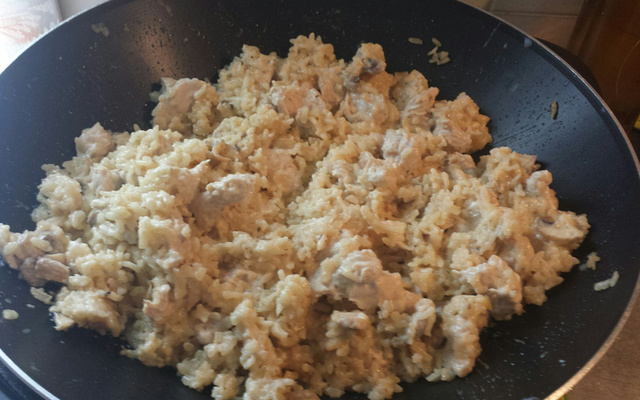 Risotto aux champignons inratable