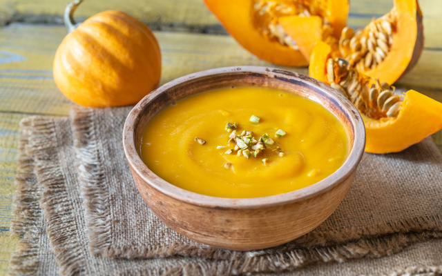 Soupe ou purée de citrouille
